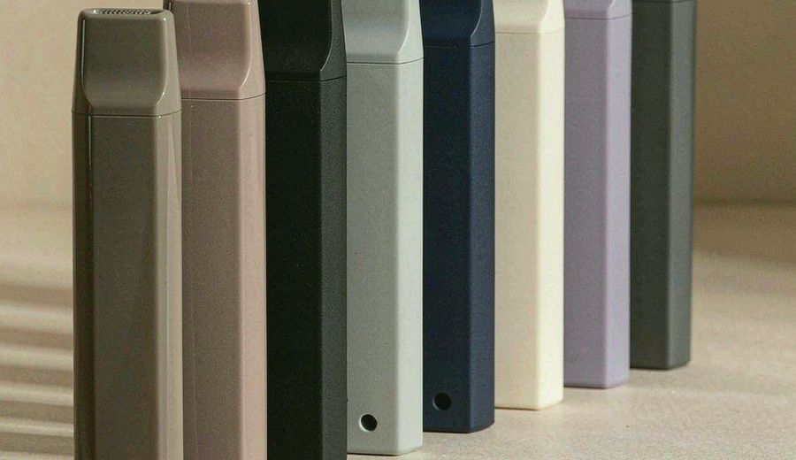 Algeria Convenience Store Long Shelf Vape packaging detail