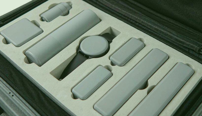Algeria Convenience Store Long Shelf Vape packaging detail