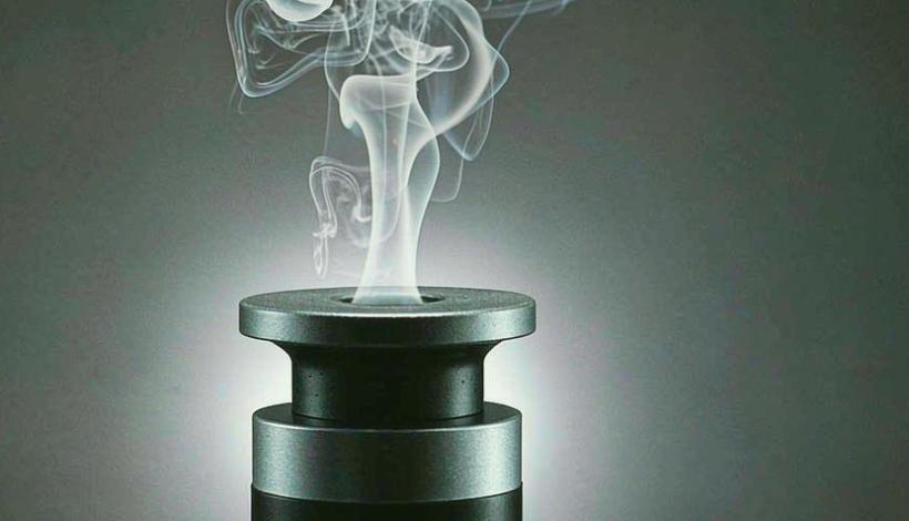 Algeria Convenience Store Long Shelf Vape packaging detail