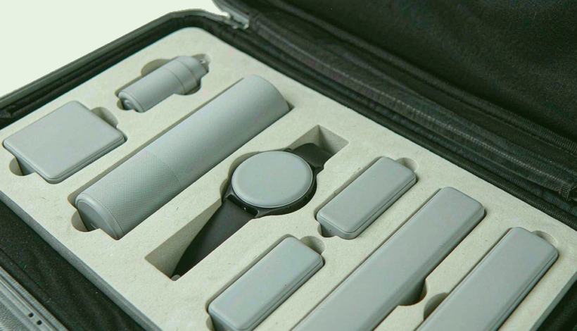 Algeria Convenience Store Long Shelf Vape packaging detail