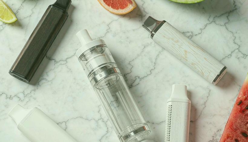 Algeria Convenience Store Long Shelf Vape packaging detail