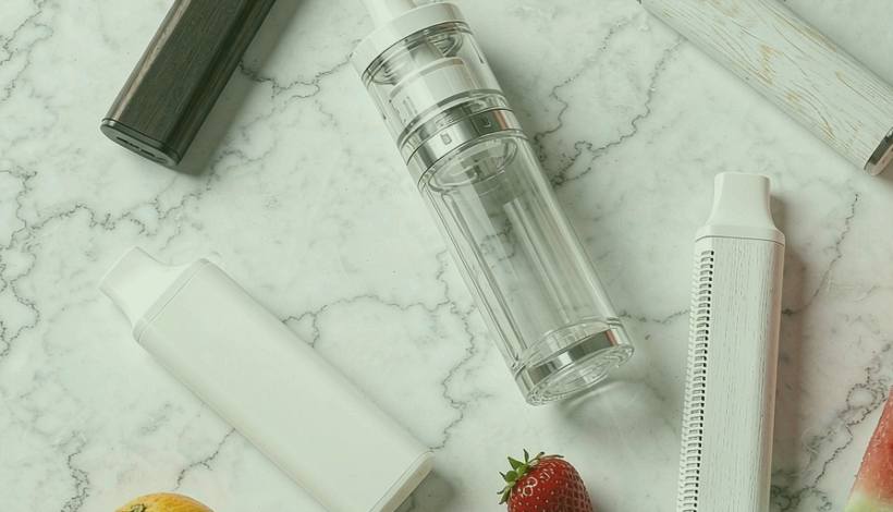 Algeria Convenience Store Long Shelf Vape packaging detail