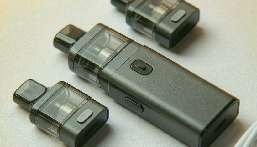 Algeria Convenience Store Long Shelf Vape packaging detail