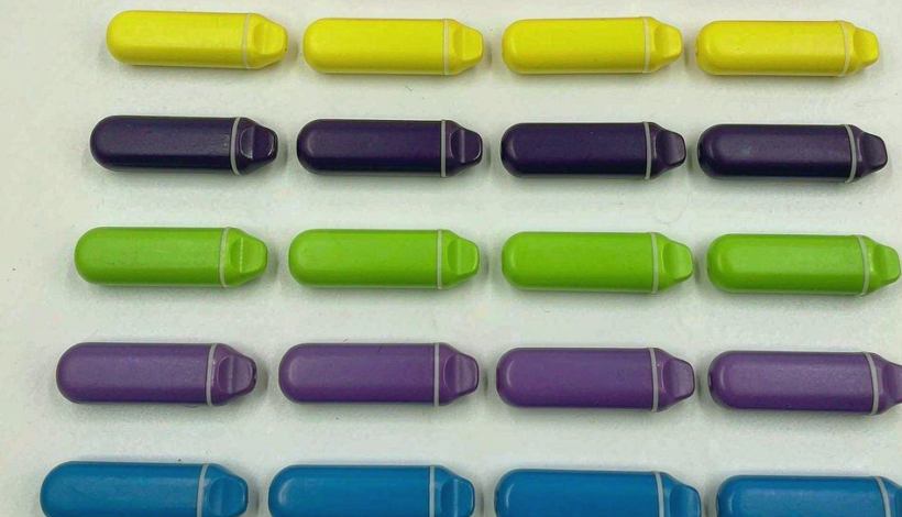 Algeria Convenience Store Long Shelf Vape packaging detail