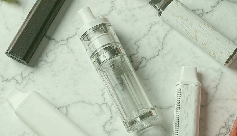 Algeria Convenience Store Long Shelf Vape packaging detail